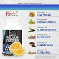 Schwarzsamenöl Haargesundheit Sea Moos Supplement